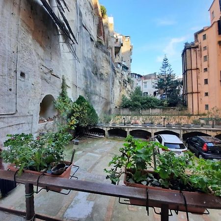 Ferienwohnung La Casa Nella Roccia Neapel Exterior foto