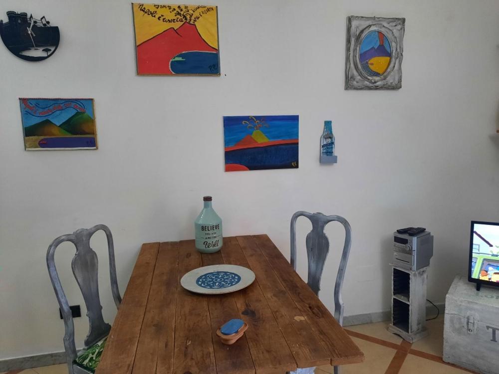 Ferienwohnung La Casa Nella Roccia Neapel Exterior foto
